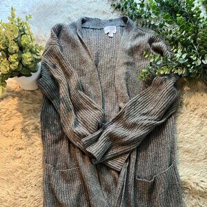 🌙 Auden Gray Sleepwear Cardigan - Size S/S